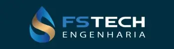 Imagem ilustrando a logo da FS Tech Engenharia, uma empresa especializada em soluções de engenharia e tecnologia, com destaque para inovação e qualidade.